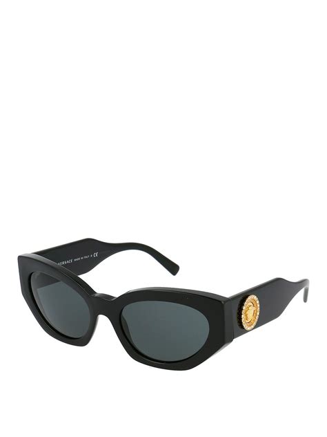 versace medusa head buttons|Versace Medusa head sunglasses.